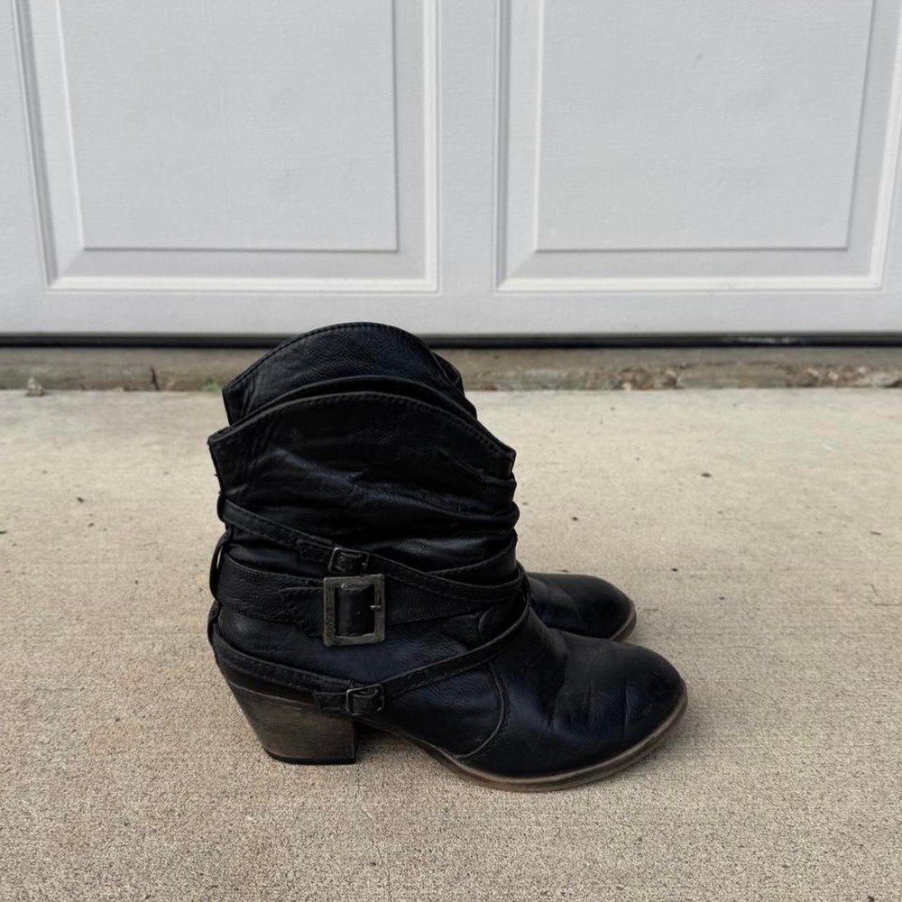BLACK ROCK & CANDY STRAP BOOTS